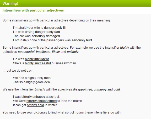 英語語法入門：加強(qiáng)詞