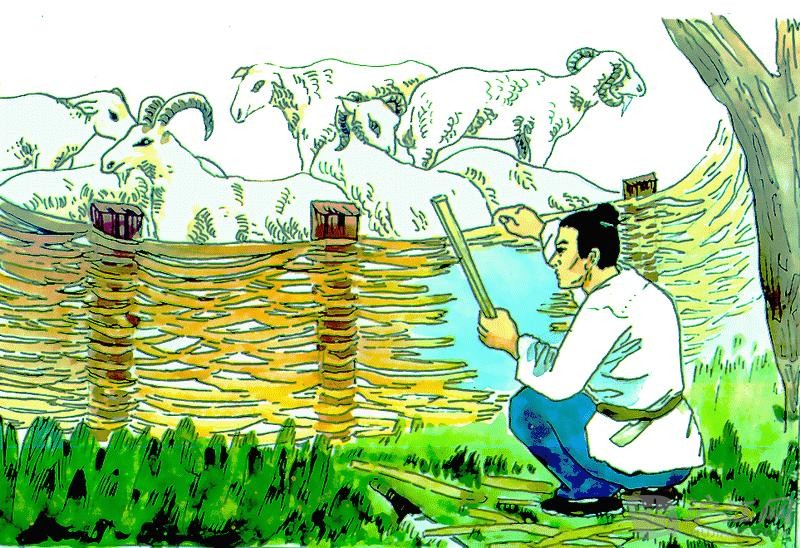 看故事學(xué)英語：亡羊補(bǔ)牢