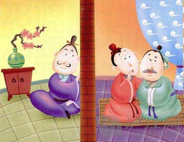 看故事學(xué)英語：隔墻有耳