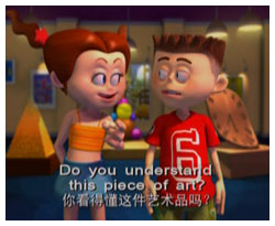 色拉英語樂園學(xué)口語Lesson28Signlanguage