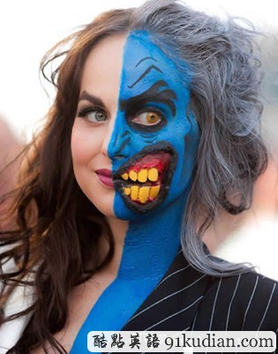 大千世界:12張雷人的化妝術(shù)設(shè)計