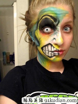 大千世界:12張雷人的化妝術(shù)設(shè)計