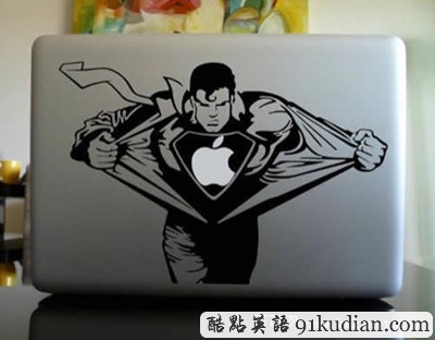 大千世界:創(chuàng)意十足的蘋果電腦貼紙