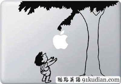 大千世界:創(chuàng)意十足的蘋果電腦貼紙