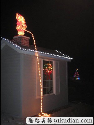 趣圖妙語:讓人啼笑皆非的圣誕裝飾