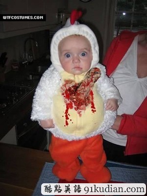 趣圖妙語(yǔ):盤(pán)點(diǎn)萬(wàn)圣節(jié)最不宜的寶寶裝扮