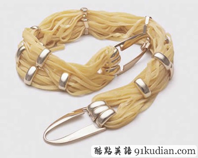 趣圖妙語:美味的時尚配飾