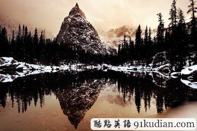 環(huán)球之旅:令人驚嘆的山峰鏡像