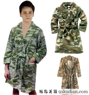 趣圖妙語:10款創(chuàng)意浴袍 精彩無限