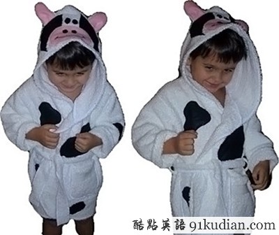 趣圖妙語:10款創(chuàng)意浴袍 精彩無限