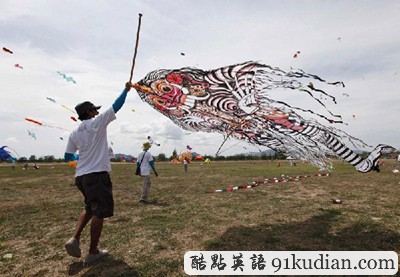 大千世界:泰國國際風箏節(jié)拉開序幕