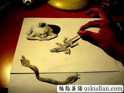 趣圖妙語(yǔ):躍然于紙上的畫(huà)作