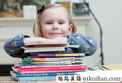 英國四歲女孩智商高達159 成為門薩俱樂部最小會員之一