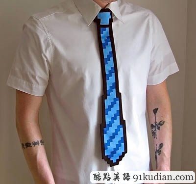 趣圖妙語:時尚精品 搞怪領帶