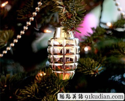 趣圖妙語:奇妙的圣誕裝飾