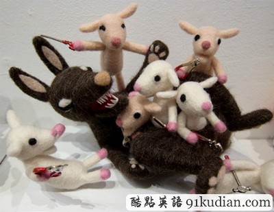 趣圖妙語:可愛?驚悚?創(chuàng)意玩偶第1彈