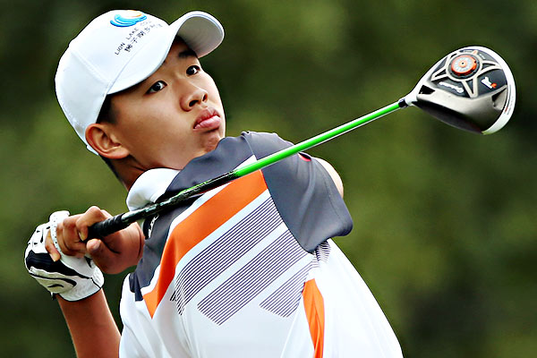 Guan closes memorable week as low amateur