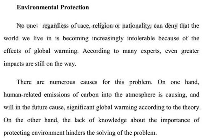 2013年6月大學(xué)英語四級(jí)作文預(yù)測:全球變暖問題 www.m.jiazhineng.cn